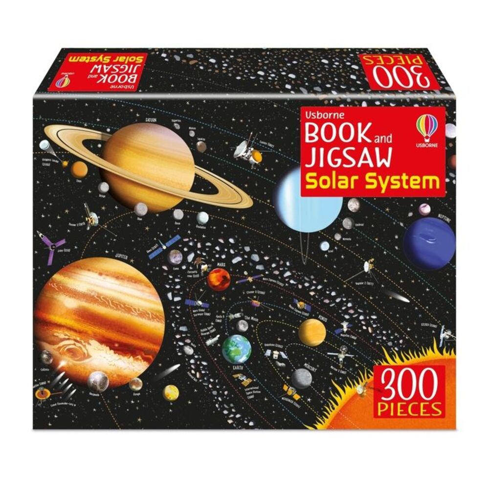 Usborne Book and Jigsaw the Solar System -- Sam Smith